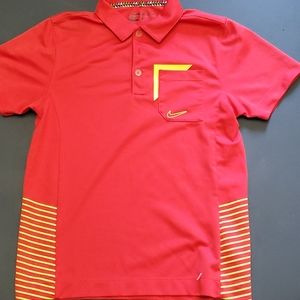 Nike dri fit golf polo